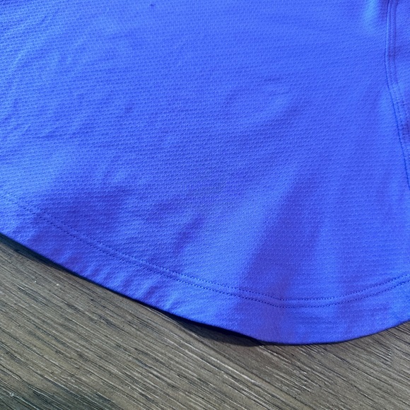 Lululemon 1/4 Zip Mock Neck Sleeveless Tank Top Size 6 Violet - Picture 4 of 8